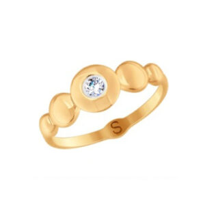 Золотое кольцо для девушки