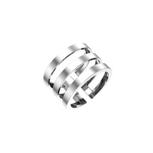 Серебряное кольцо на фалангу